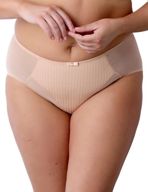 Berlei Beauty Stripe Deep Brief - Blush