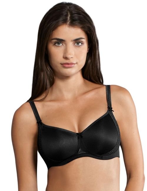 Rosa Faia by Anita Lace Rose Padded Bra - Black