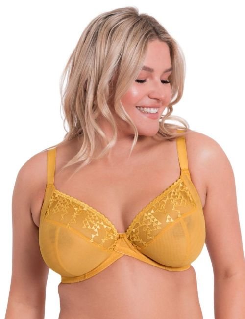 Curvy Kate Centre Stage Plunge Bra - Turmeric