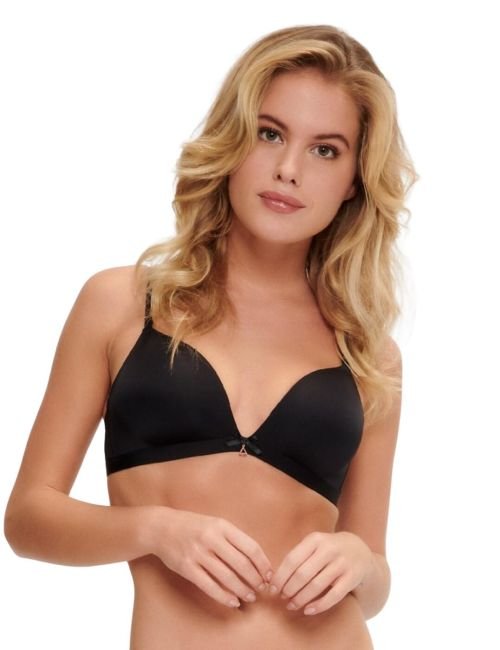 Lingadore Basic Collection Padded Triangle Bra - Black