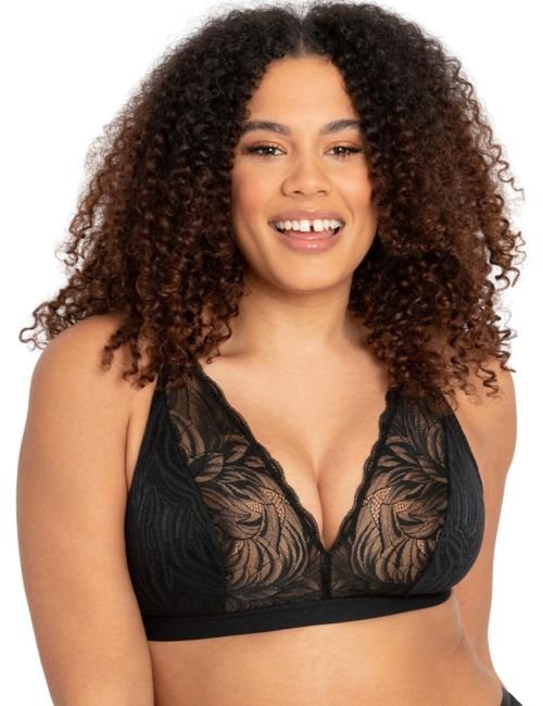 Curvy Kate Lace Daze Bralette - Black