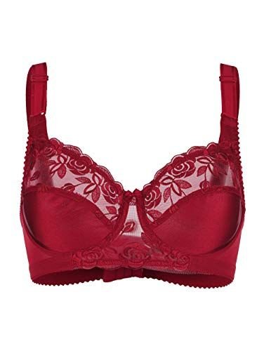 Miss Mary Of Sweden Rose Bra - English Red