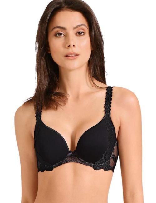 Aubade Softessence Spacer Plunge Bra - Noir