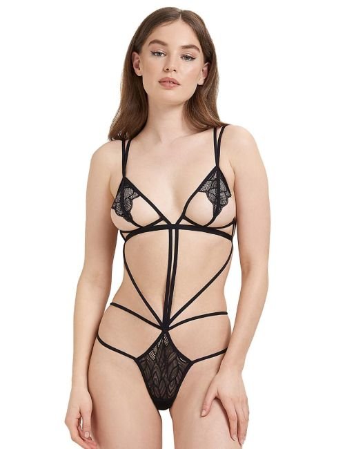 Bluebella Emerson Strappy Body - Black