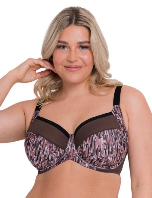 Curvy Kate WonderFully Full Cup Bra - Cocoa Print