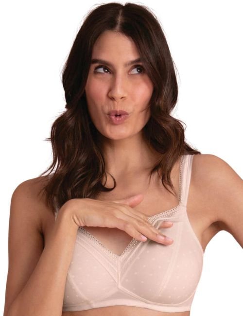 Anita Care Emily Post Mastectomy Bra - Powder Rose