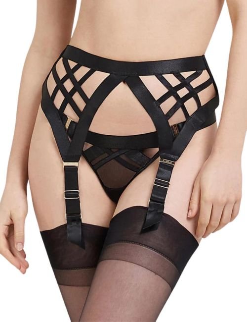Bluebella Sawyer Suspender Belt - Black