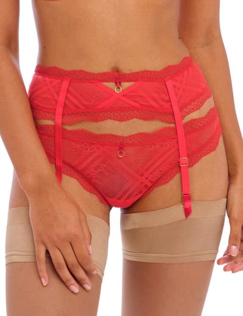 Freya Freya Fatale Suspender Belt - Chilli Red