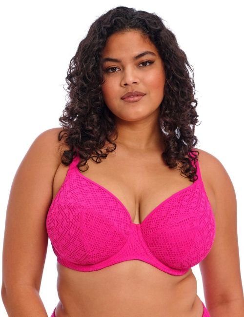 Elomi Bazaruto Underwired Plunge Bikini Top - Clematis