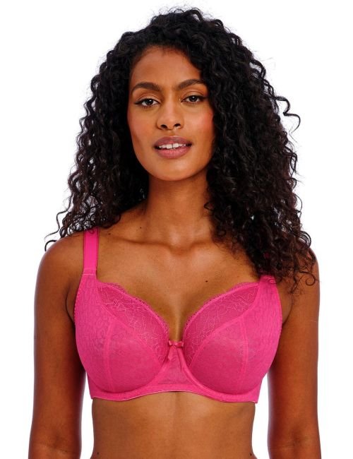 Freya Fancies Balcony Bra - Hot Pink