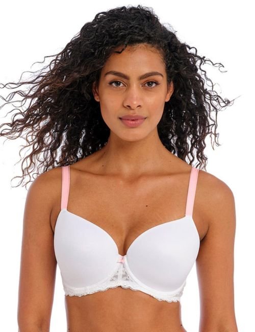 Freya Offbeat Moulded Bra - White