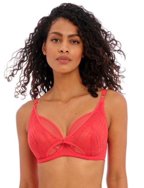 Freya Fatale High Apex Bra - Chilli Red