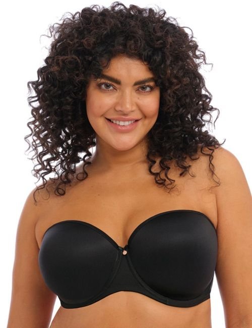 Elomi Smooth Moulded Strapless Bra - Black