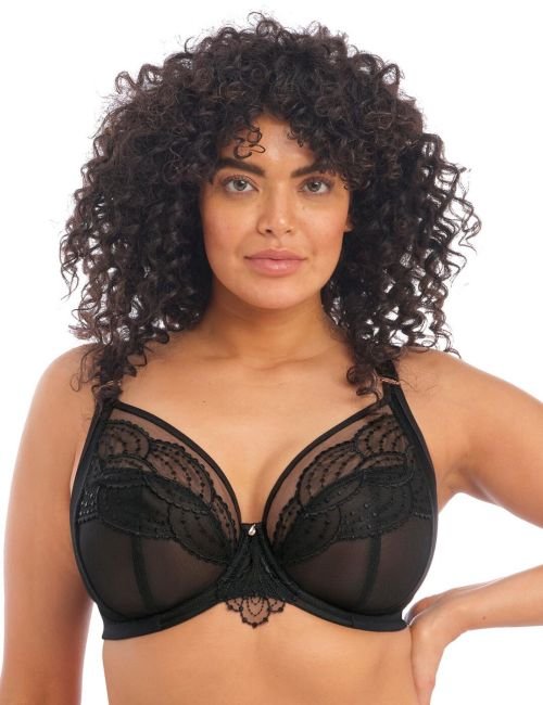 Elomi Priya Plunge Bra - Black