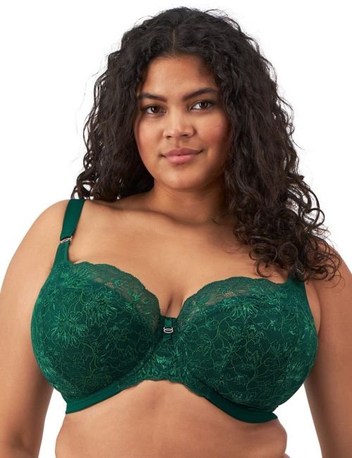 Elomi Brianna Padded Half Cup Bra - Rainforest