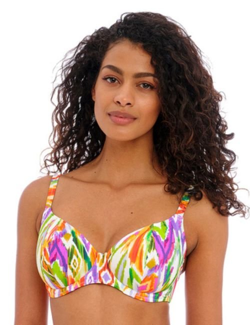 Freya Tusan Beach Plunge Bikini Top - Multi