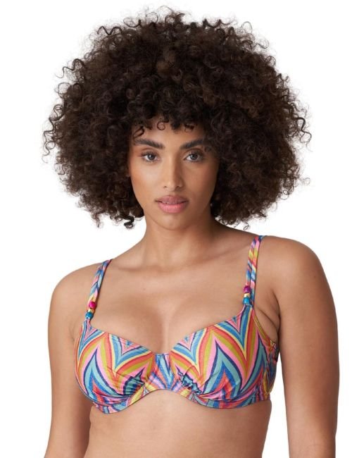 Prima Donna Swim Kea Full Cup Bikini Top - Rainbow Paradise