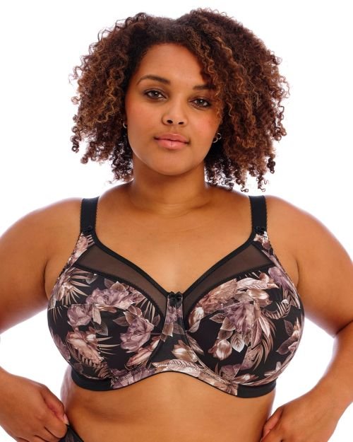 Goddess Kayla Full Cup Bra - Dark Tropical