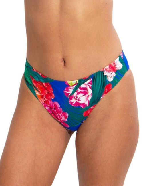 Pour Moi Antigua Bikini Brief - Blue Floral