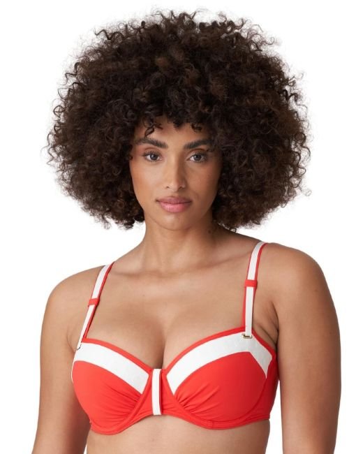 Prima Donna Swim Istres Padded Balcony Bikini Top - Pomme D'Amour