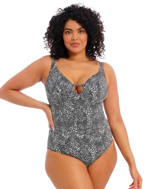 Elomi Pebble Cove Non Wired Swimsuit - Black