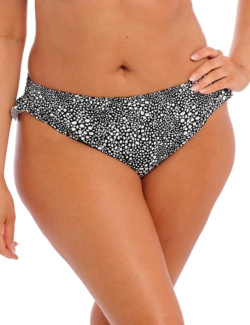Elomi Pebble Cove High Leg Bikini Brief - Black