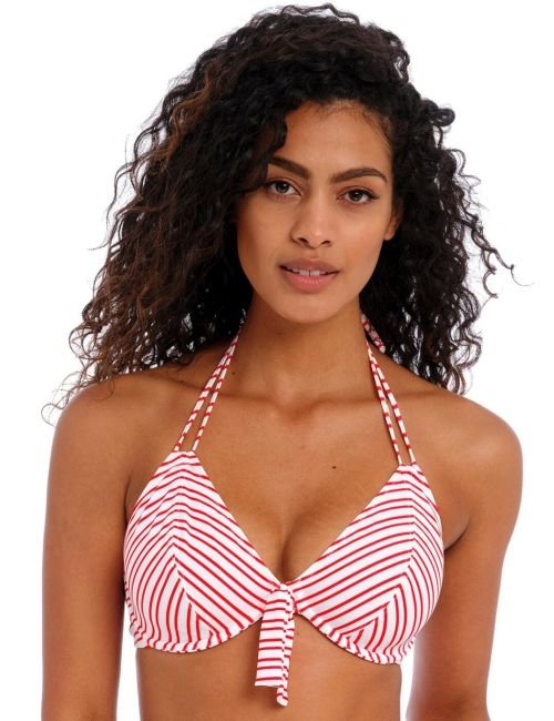 Freya New Shores Halter Bikini Top - Chilli