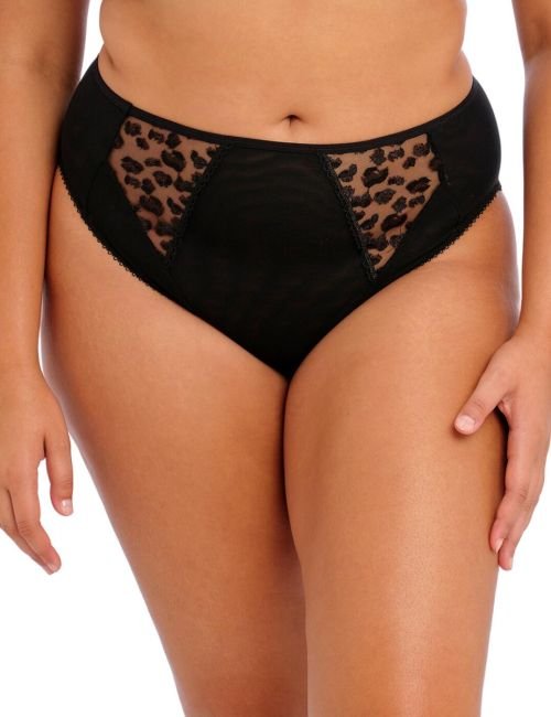 Elomi Namrah High Leg Brief - Jet