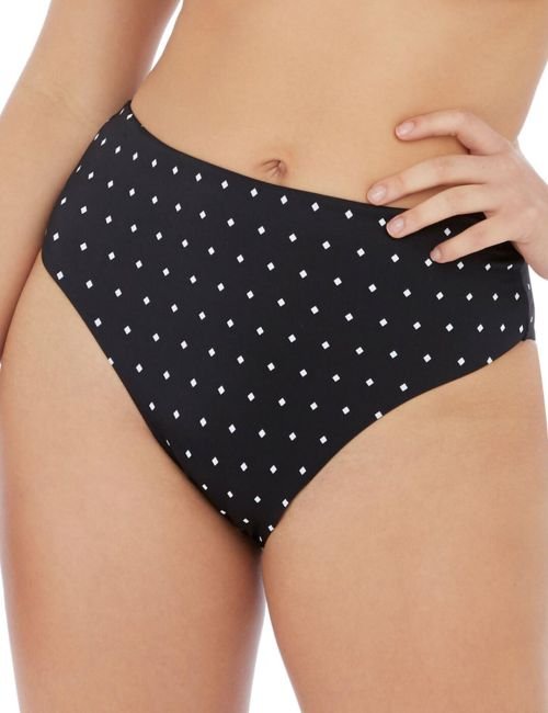 Freya Jewel Cove High Waist Bikini Brief - Black