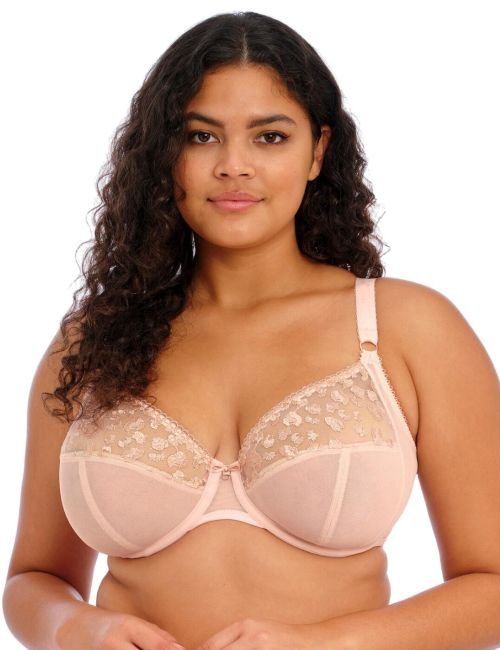 Elomi Namrah Plunge Bra - Pale Blush