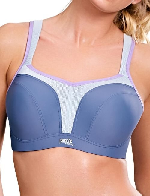 Panache Underwired Sports Bra - Grey