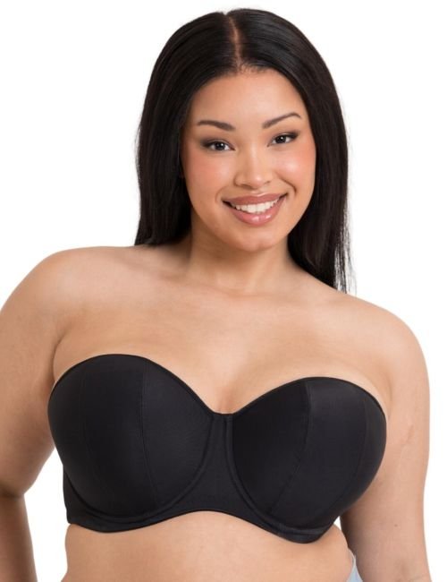 Curvy Kate Luxe-Updated Strapless Bra - Jet Black