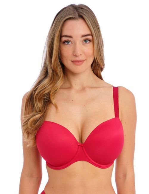 Fantasie Smoothease Moulded T Shirt Bra - Red