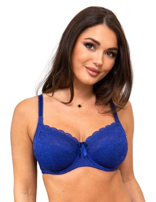 Pour Moi Rebel Side Support Bra - Cobalt