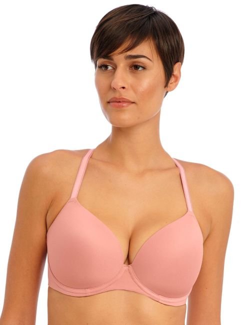 Freya Undetected Moulded T Shirt Bra - Ash Rose