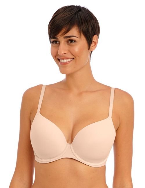 Freya Undetected Moulded T Shirt Bra - Natural Beige