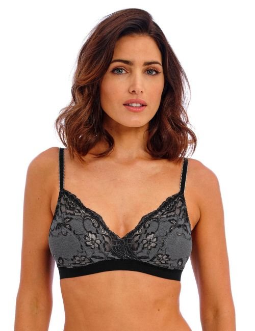 Wacoal Florilege Non Wired Bralette - Black