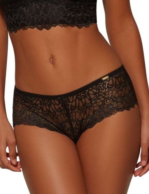 Gossard Swirl Shorty Brief - Black