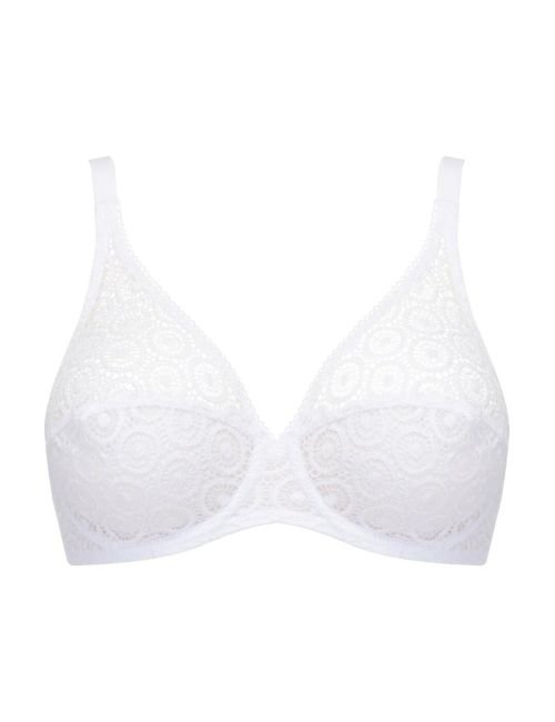 Chantelle Fete Full Coverage Underwired Bra - White