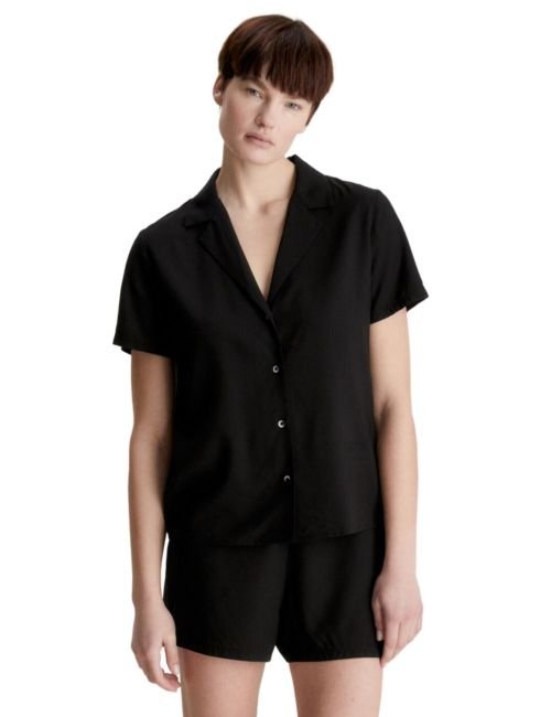 Calvin Klein Nightwear Short Set - Black
