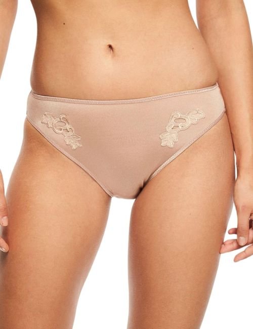 Chantelle Hedona Brazilian Brief - Nude Nutmeg