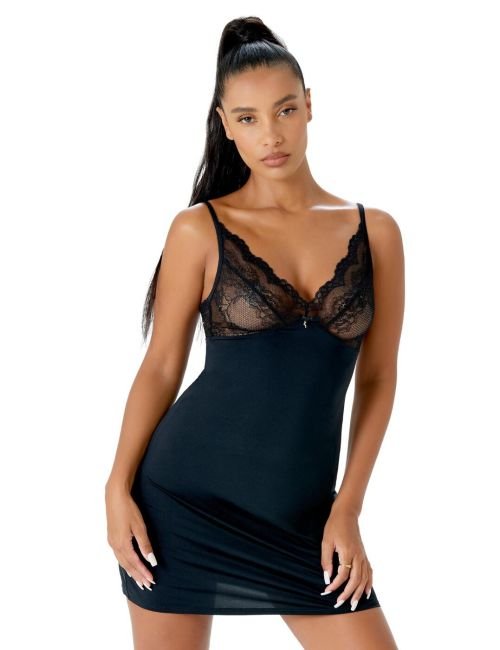 Gossard Superboost Lace Lace Slip - Black