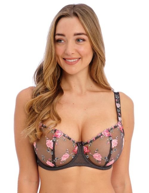 Fantasie Adrienne Balcony Bra - Charcoal Bloom