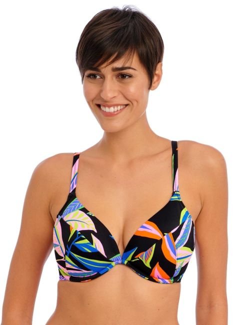 Freya Desert Disco Plunge Bikini Top - Multi