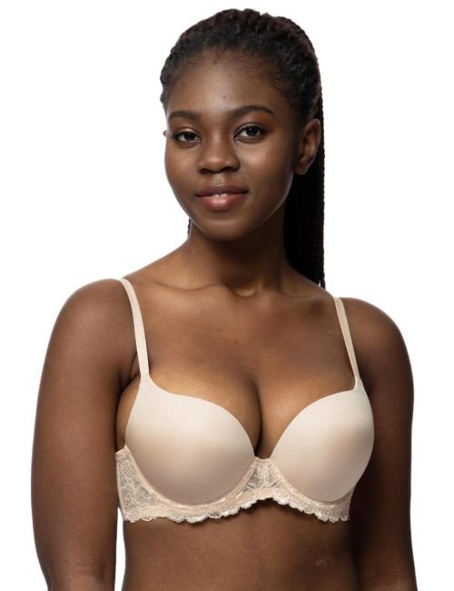 Dorina Clarie Padded Demi Cup Bra - Nude