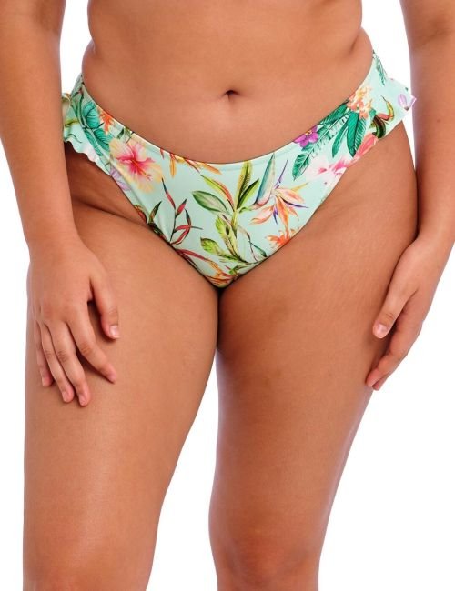 Elomi Sunshine Cove High Leg Bikini Brief - Aqua