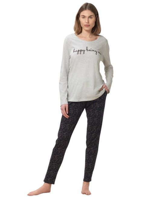 Triumph Sets Pyjama Set - Medium Grey Melange