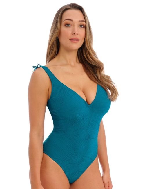 Fantasie Ottawa Underwired Plunge Swimsuit - Petrol
