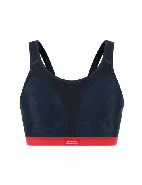 Shock Absorber Active D+ Classic Sports Bra - Navy/Red