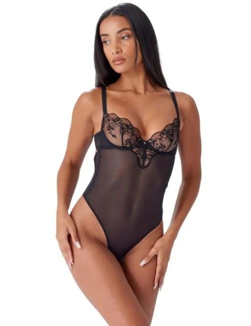 Gossard VIP Taboo Bodysuit - Black